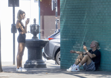 Jamie Laing and Sophie Habboo spotted in Notting Hill