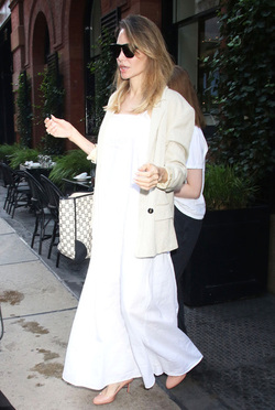 Angelina Jolie is Pictured Stepping Out in New York City.
