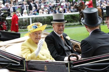 Royals at Royal Ascot horse race Royals at Royal Ascot horse race