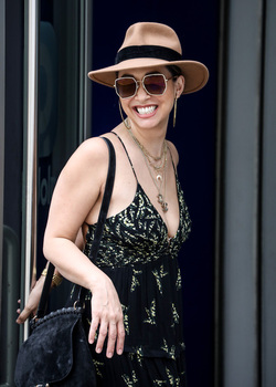 Myleene Klass at Global Radio