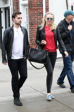 Tiffany Trump and Boyfriend Ross Mechanic Spotted out in the Hamptons Getting Coffee with Secret Service