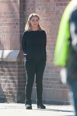 A Pregnant Katherine Heigl Spotted Filming in LA.