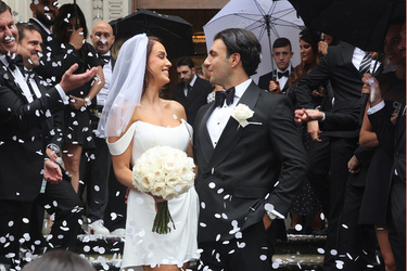 Vicky Pattison and Erica Ramadan Wedding at Marylebone Town Hall