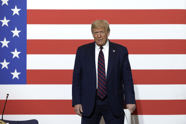 President Donald Trump Visits American Red Cross National Headquarters