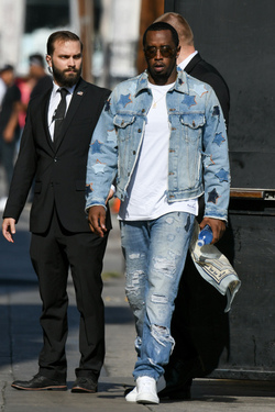 Sean Combs also known as P Diddy at Jimmy Kimmel Live