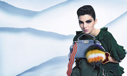 KENDALL JENNER STARS IN FENDI FALL WINTER CAMPAIGN KENDALL JENNER STARS IN FENDI FALL WINTER CAMPAIGN