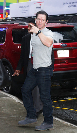 Mark Wahlberg Promotes Transformers The Last Knight at Good Morning America