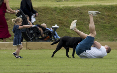 Prince William participates in the Gloucestershire Festival of Polo