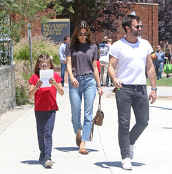 Alessandra Ambrosio And Partner Jamie Mazur Step Out With Daughter Anja 23 