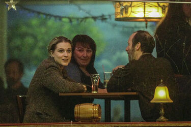 EXCLUSIVE Evan Rachel Wood Films a Country Scene in a Montreal Bar