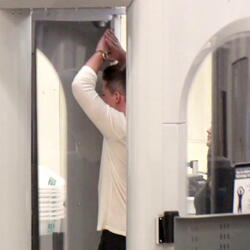 Charlie Puth Gets An Extremely Thorough Pat Down By LAX TSA Charlie Puth Gets An Extremely Thorough Pat Down By LAX TSA