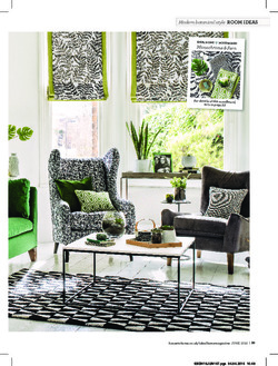 Modern botanical style