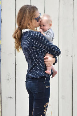 Teresa Palmer Spends Quality Time With Sons Bodhi And Forest In Los Angeles