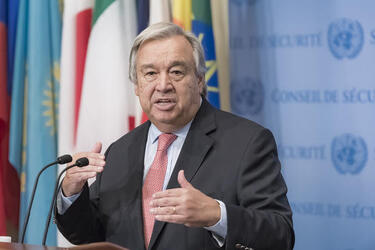 UN Secretary General Guterres speaks on NoKo crisis UN Secretary General Guterres speaks on NoKo crisis