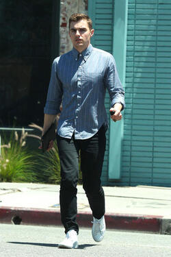 Dave Franco goes to lunch in Los Feliz
