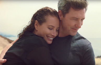 Christy Turlington and Edward Burns for Calvin Klein Eternity