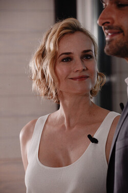 Diane Kruger elegantly sexy at the Majestic Hotel in Cannes