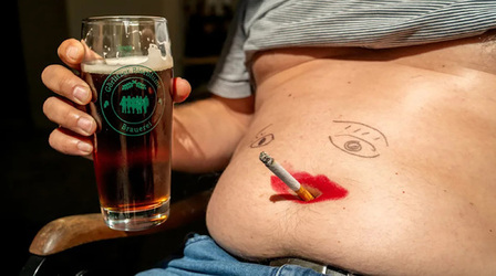 German Innkeeper Turns Guests Boozy Bellies Into Calendar Sensation German Innkeeper Turns Guests Boozy Bellies Into Calendar Sensation