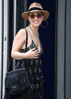 Myleene Klass at Global Radio