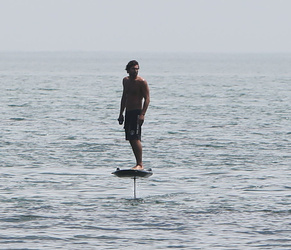Brody Jenner has fun surfing in Malibu