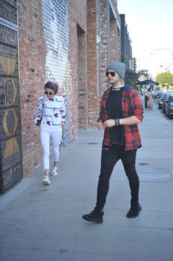 Michael Clifford seen out and about on June 04 2017 in Los Angeles California.