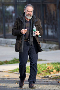 EXCLUSIVE Claire Danes and Mandy Patinkin Filming Homeland in NYC