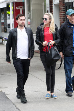 Tiffany Trump and Boyfriend Ross Mechanic Spotted out in the Hamptons Getting Coffee with Secret Service