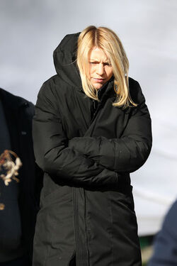 EXCLUSIVE Claire Danes and Mandy Patinkin Filming Homeland in NYC