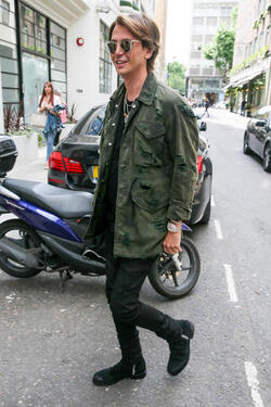 Jonathan Cheban arrives at AOL