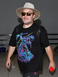 Movie Star Jack Black Loving The Rock Gods