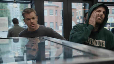 Casey Affleck and Matt Damon Rob a Dunkin with Finger Guns in New Video