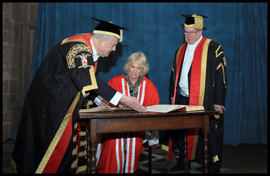 Duchess of Cornwall honorary doctorate