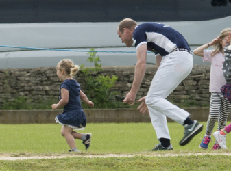 Prince William participates in the Gloucestershire Festival of Polo