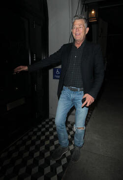 David Foster looks drunk in Hollywood