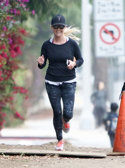 Reese Witherspoon is loving her morning workout routine