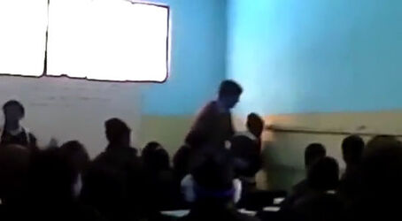 Teacher Caught On Camera Attacking Young Pupil In Class