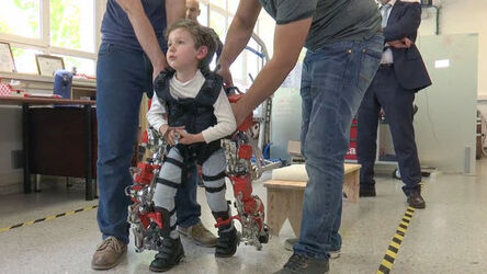 First ever paediatric exoskeleton First ever paediatric exoskeleton