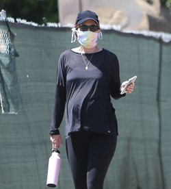 Katherine Schwarzenegger Showcases Her Enormous Baby Bump As She Anxiously Awaits Motherhood