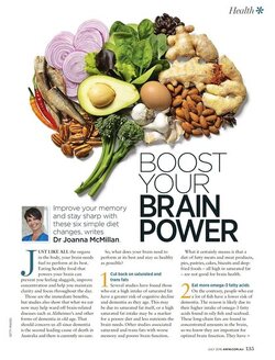  Boost your brain power