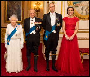 Diplomatic reception at Buckingham Palace Diplomatic reception at Buckingham Palace