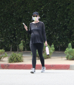 Katherine Schwarzenegger Showcases Her Enormous Baby Bump As She Anxiously Awaits Motherhood