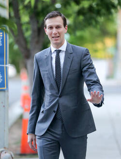 Ivanka Trump and family leaving their home