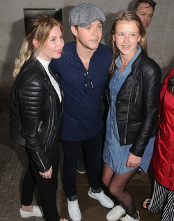 Niall Horan meets and greets young female fans