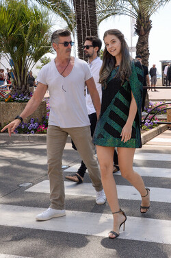 Barbara Palvin is seen on La Croisette ahead of 70th Cannes Film Festival in Cannes