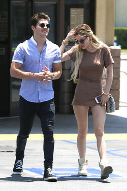Bella Thorne and Gregg Sulkin can t keep their hands off of each other leaving Rite Aid. Bella Thorne and Gregg Sulkin can t keep their hands off of each other leaving Rite Aid.