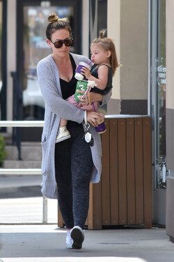 Haylie Duff out With son Ryan Rosenberg Haylie Duff out With son Ryan Rosenberg