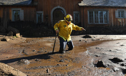 California hit by deadly mudslides California hit by deadly mudslides
