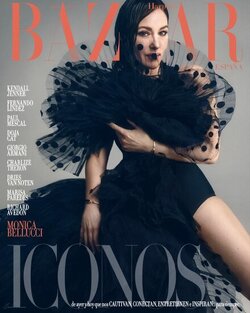 Non Exclusive Monica Bellucci Assumes Icon Status in Harper s Bazaar Spain September Non Exclusive Monica Bellucci Assumes Icon Status in Harper s Bazaar Spain September