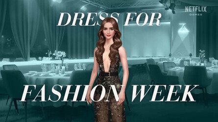 First look at the Emily In Paris interactive game. 