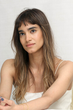 Sofia Boutella Attends Press Conference for The Mummy